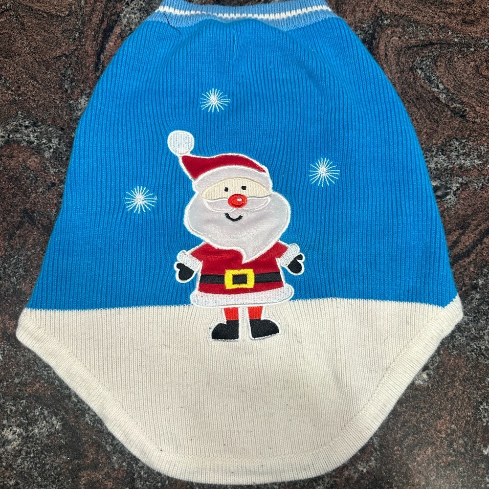 Christmas dog sweaters size large